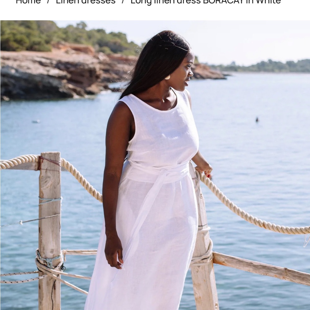 Elegant White Maxi Dress